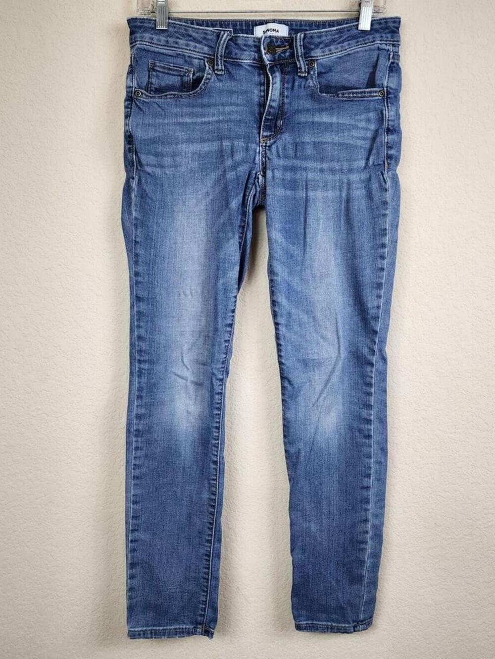 Sonoma Size 4 Skinny Blue Jeans